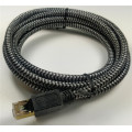 Internet Network Lan Patch Cable Cat 8 Braided