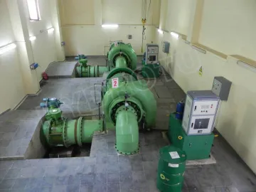 Horizontal Shaft Francis Hydro Turbine / Francis Water Turbine For Small Hydropower Project