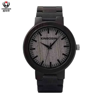 XINBOQIN Factory Fashion Quartz Men Wood Watch