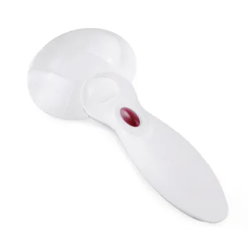 8X-20X Optical Handheld Lighted Magnifying Glass for Reading
