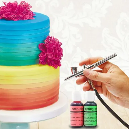 China Factory Manufacturer Supplier Portable Airbrush Food Color For Cakes