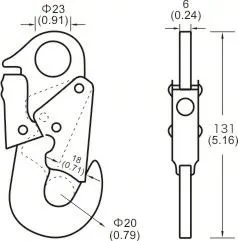 metal Sew Snap Fasteners Snap Hook