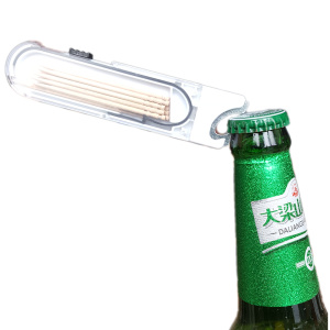 Verschenken Geschenke Bier Flaschenöffner Zahnstocher Dispenser