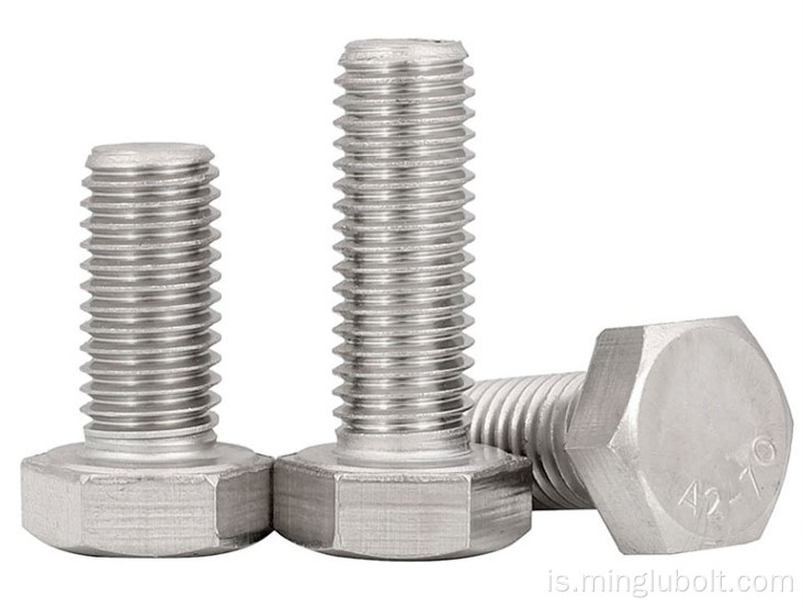 304 316 stainless steel bolt nut