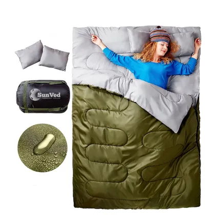 Wholesale Winter Outdoor Camping Ultra Light Double Sleeping Bag