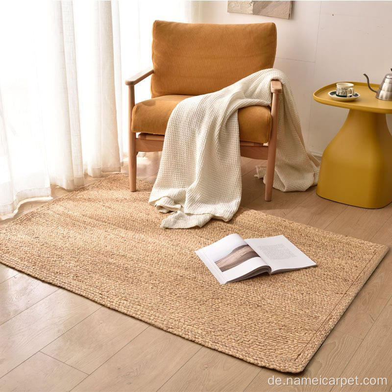 Natürliches Wohnzimmer Teppich / Teppichbodenmatte