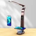 Despertador plegable compacto con lámpara de carga inalámbrica