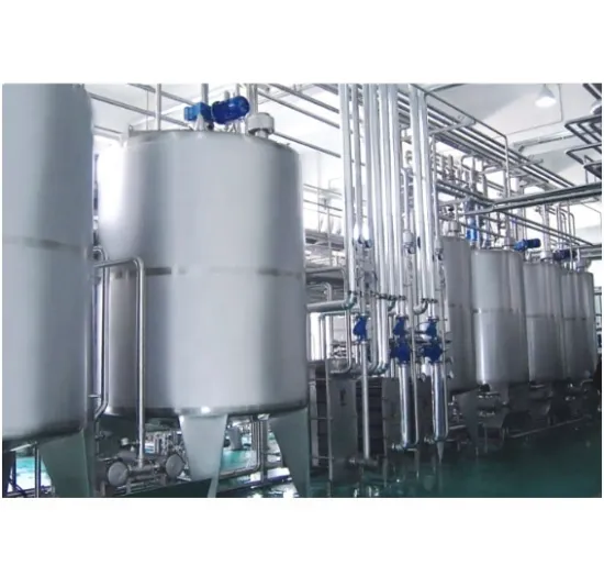 Juice Production Line Equipment: Filling Machines and Processing Tanks