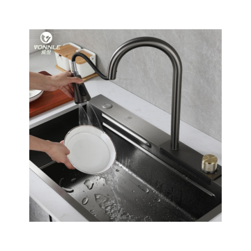 Durable Custom Commercial Stainless Steel Rectangular Kitchen Sink Set