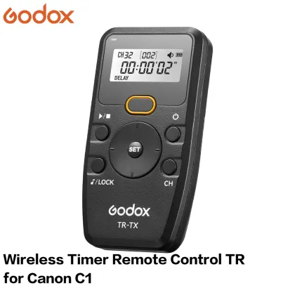 Godox TR-C1 Series Wireless Timer Remote Control for Canon, Pentax, Samsung, and Contax Cameras