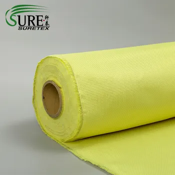 Customized 1500D 200 GSM Woven Flame Retardant Anti-Cutting Aramid Yarn Fabric