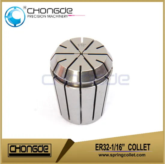 High Quality ER32 1/16" Precision Spring Collet