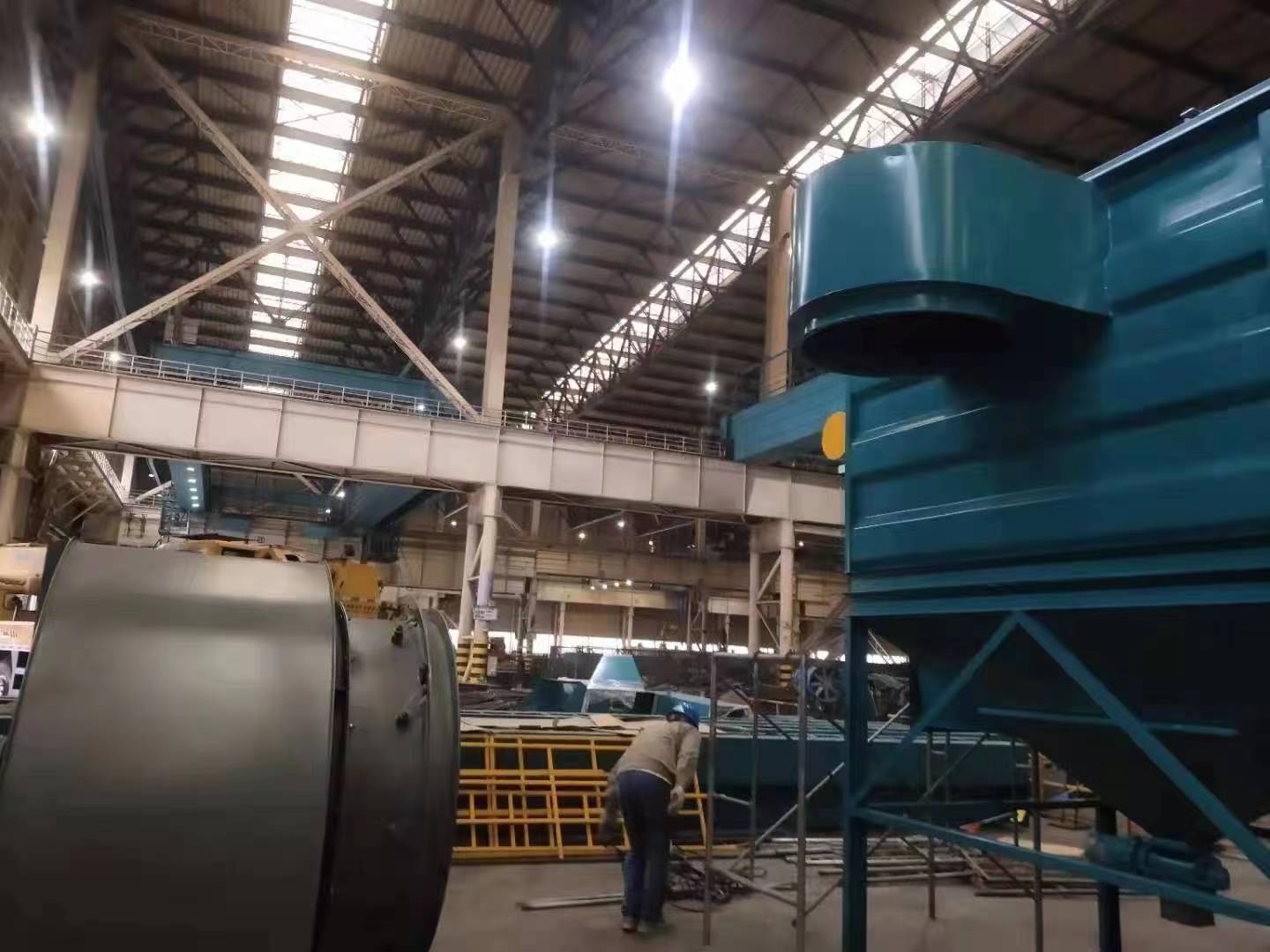Industrial high-temperature resistant dust collector