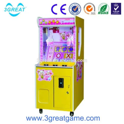 Popular new style toy push prize machine
