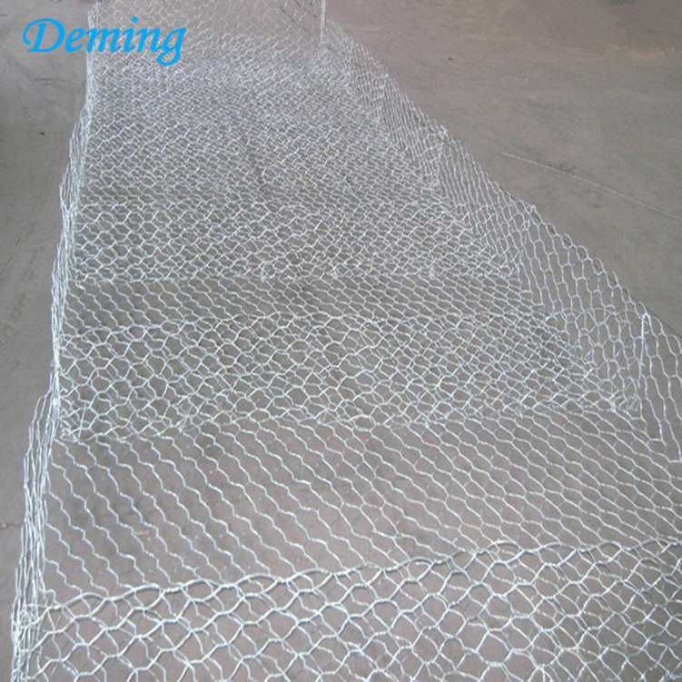 Galvanized hexagonal woven gabion box price