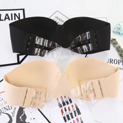 China Wholesale Comfortable Adhesive Seamless Invisible Bra