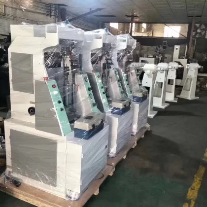 Automatic Leather Shoe Heel Seat Side Flattening Pounding Machine
