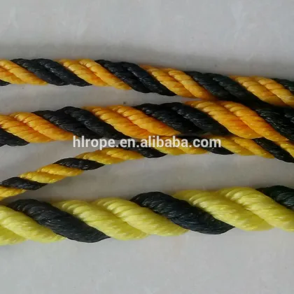 3-strand twist polyethylene tiger rope