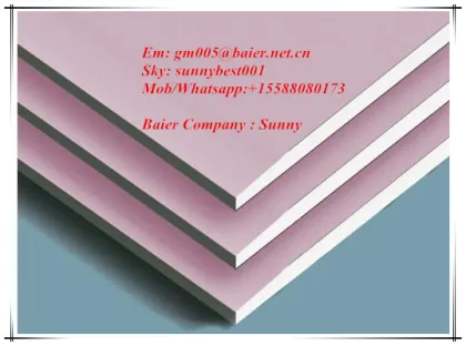 4x6 China Fireproof Partition Gypsum Board