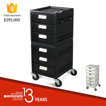 Black Professional Hair Salon Trolley