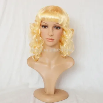 MPW-0015 carnival halloween women Marilyn Monroe curly blonde wig
