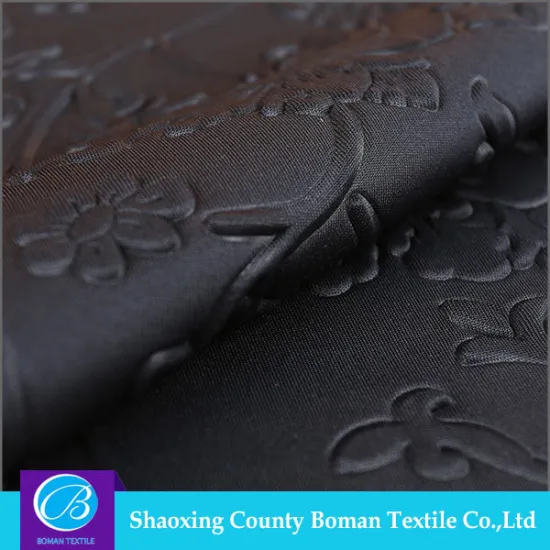 wholesale fabric china Latest design Soft Knitted custom embossed fabric