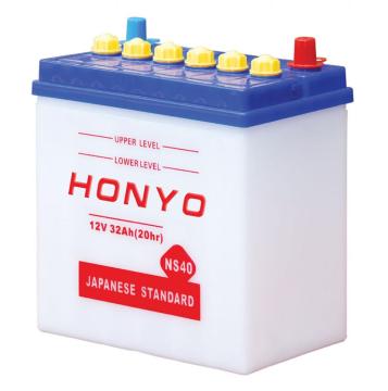 NS40 Dry Charged Car Batteries 12V 32Ah