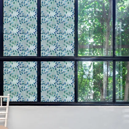 Frosted Window Film for Privacy and Heat Insulation