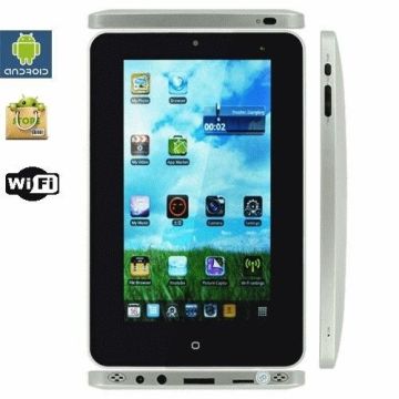 Small 7 Inch Touch Screen Tft Lcd Google Android 2.2 Tablet Pc With External Flash 32gb