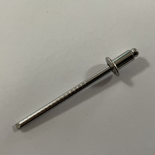 3,2x6mm de aço inoxidável aberta de rebites cegos