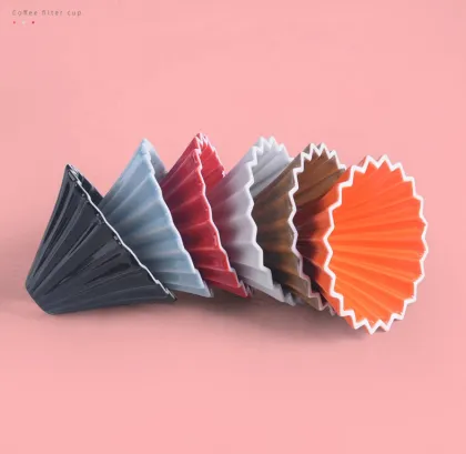 Elegant Flower Shape Ceramic Coffee Dripper Pour Over Coffee Maker