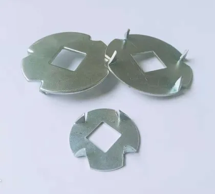 Single face Four sting Square hole Washer