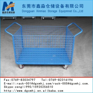 Heavy Duty Rigid Wire Container Storage Wire Mesh Cage