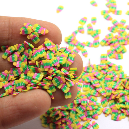 Καλοκαίρι Popsicle Polymer Soft Clay Sprinkles Hot Slice For Diy Making Nail ArtSlime Filler Decoration