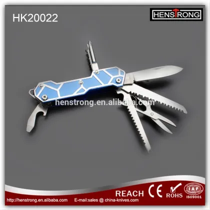 Newest Camping Tool Aluminum Multifunctional Knife