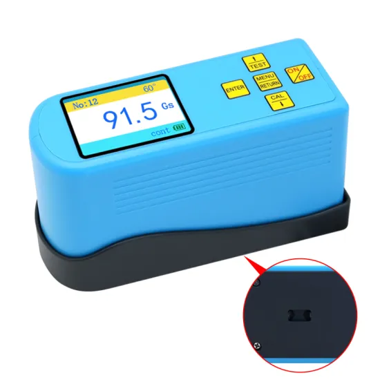B60S Portable Digital Gloss Meter for Accurate Surface Measurement of Various Materials