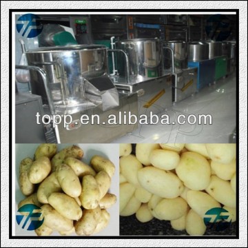 Potato Washing and Peeling Machine/Potato Cutting Machines