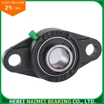 2 Bolts Flanged Cast Housing Mounted Bearings UCFL-203