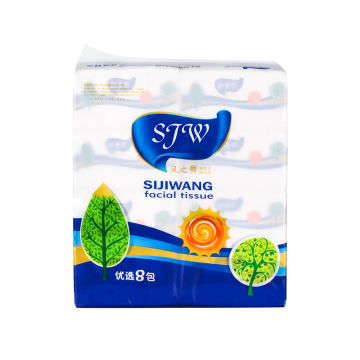 Wholesale Bulk White Soft Facial Tissue