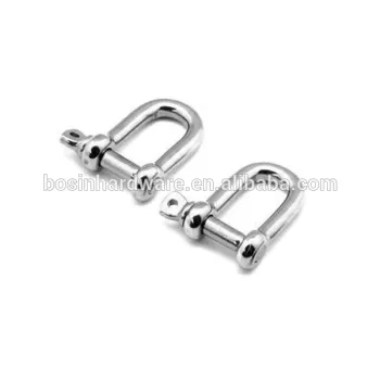 Fashion High Quality Metal Stainless Steel Dee Shackle