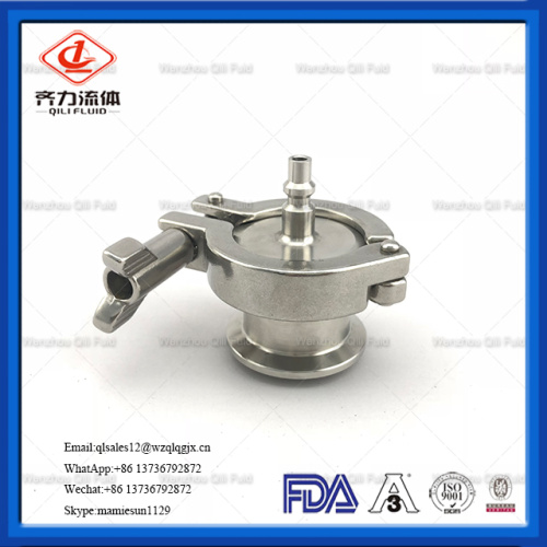 Stainless Steel Air Blow Check Valve Quick-Connect Plug