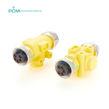 Mini-change 7/8\" Female to Female Adapter DeviceNet Bus Coupler - 5 Pole Connection