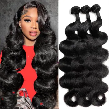 100% Brazilian Virgin Body Wave Human Hair Bundles
