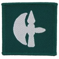 Patch per ricamo militare flash tattico del deserto della brigata