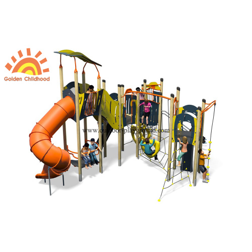 Outdoor HPL Hot Sale Large Slide Playground