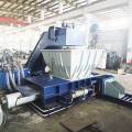 Two Ram Aluminum Cans Baler Pressing With Conveyoy