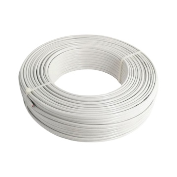 White RVV Multi Conductor Flexible Electrical Cable