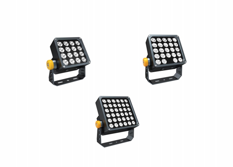 Flood light with high visible light ratio