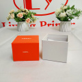 Custom Logo Pillow Insert Orange Boxes for Watch