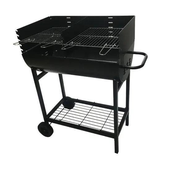 Durable Barbecue Grills Charcoal Portable Wood Pellet BBQ Grills Outdoor With Wheels